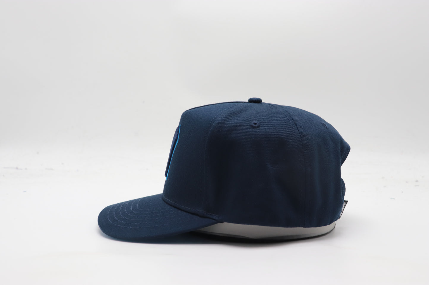 M Logo Navy Cap Light Blue Stitch Contrast