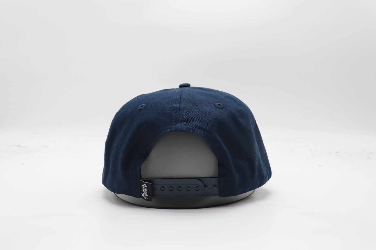 M Logo Navy Cap Light Blue Stitch Contrast